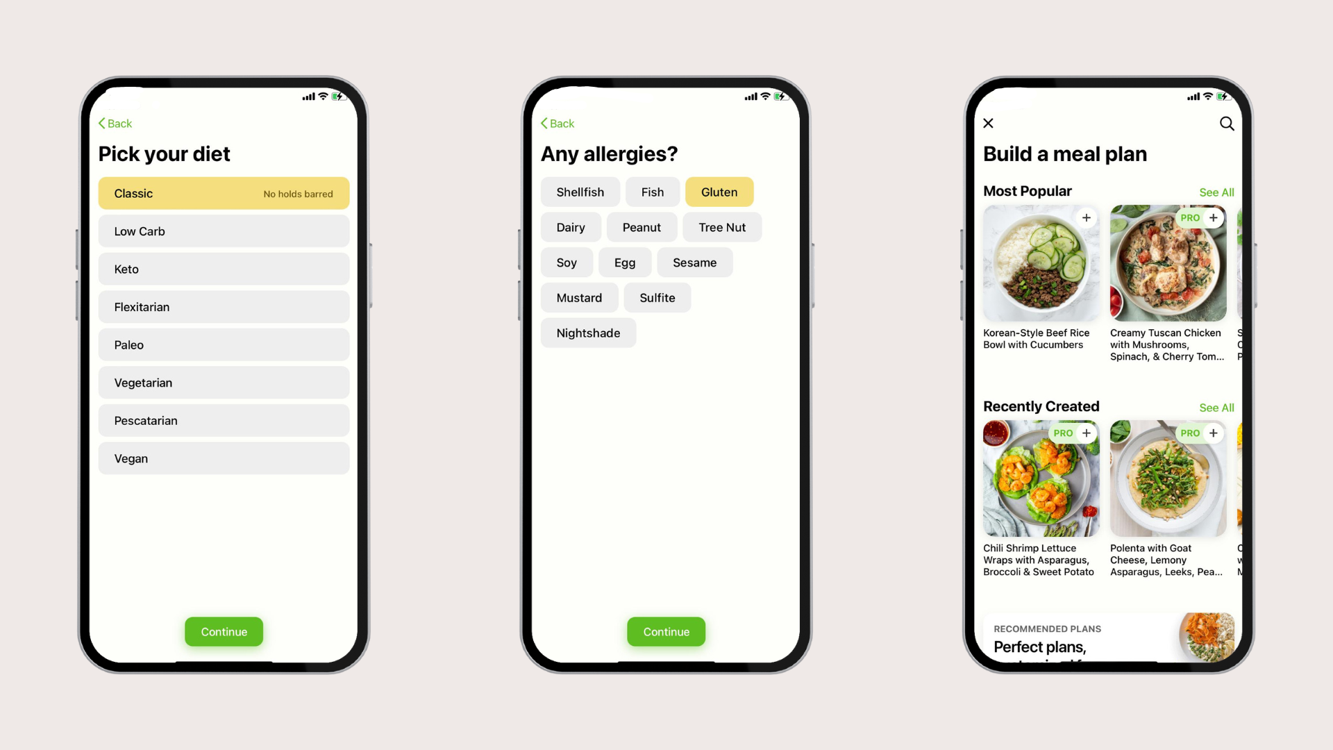 La app Mealime permite planificar y filtrar las comidas por restricciones alimentarias, lo que es de gran utilidad para organizar menús sin gluten.